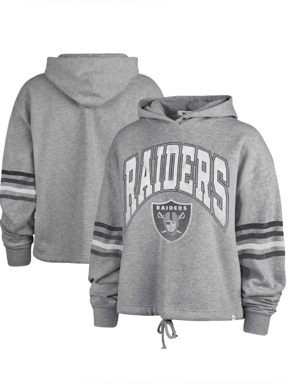 47 Women's Las Vegas Raiders Upland Bennett Pullover Hoodie NWT Size M